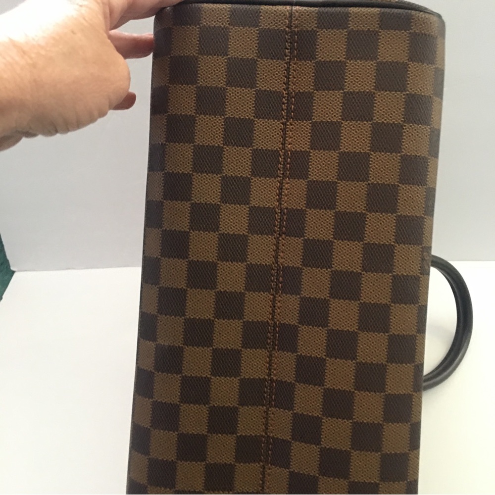 AUTHENTIC -LOUIS VUITTON  NOLITA DAMIER EBENE -CARRY-ON /TOTE /BAG - Picture 5 of 11